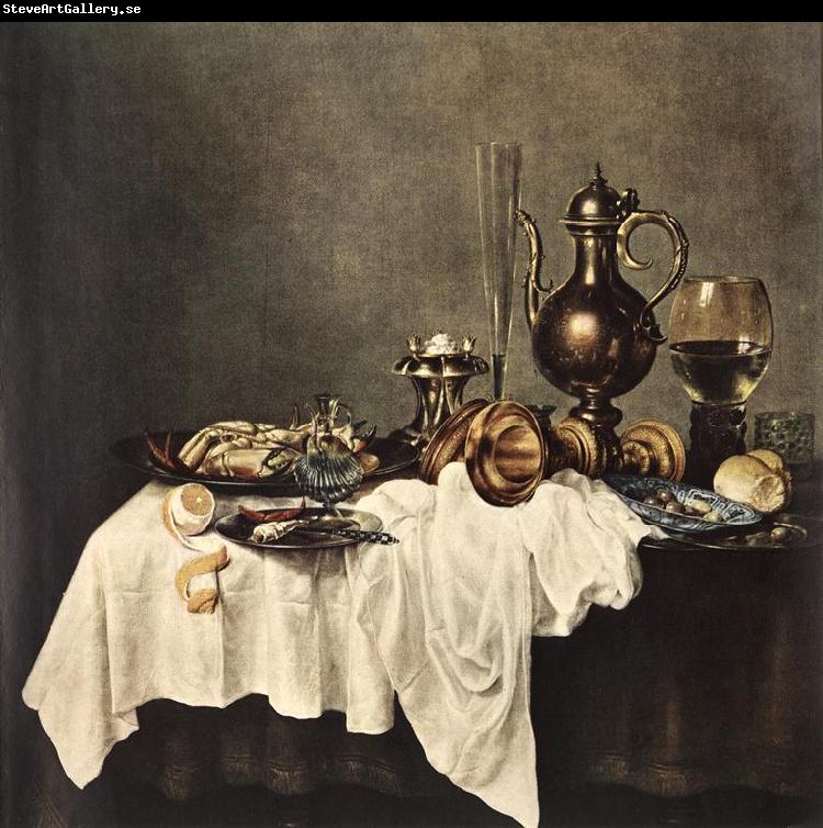 HEDA, Willem Claesz. Breakfast of Crab  sdg